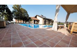 20x20 cm quadratische Terracotta-Fliese