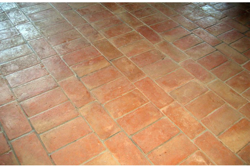15x30 cm rectangular Terracotta