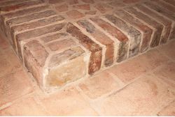 15x30 cm rechteckige Terracotta-Fliese